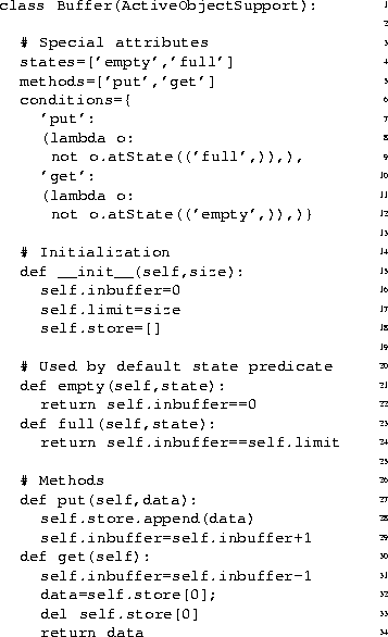 \begin{figure}
 \parbox{\myfigwidth}{\small\begin{aasrc}
\aaline{1}{\aakw{class}...
 ...store[0]}
\aaline{34}{\aaws{4}\aakw{return}\aaws{1}data}\end{aasrc}}\end{figure}