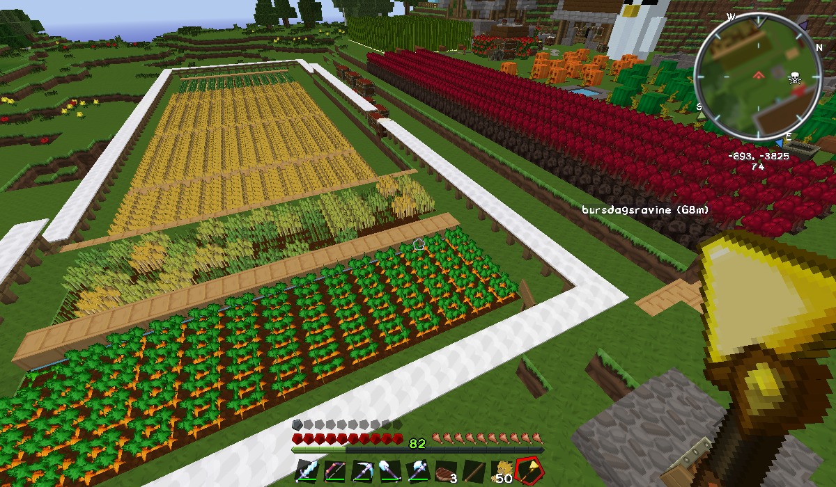 Large farm